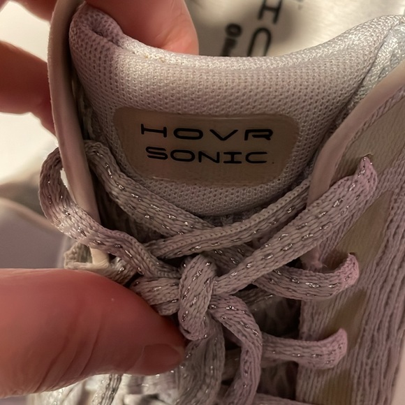 Under Armour Mens HOVR Sonic Running Sneaker Shoe light grey Sz 9.5 - Picture 8 of 10